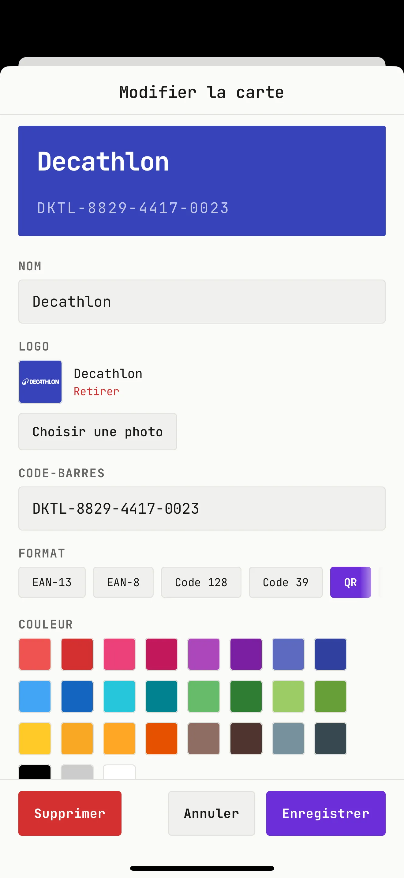 Faites de chaque carte la vôtre