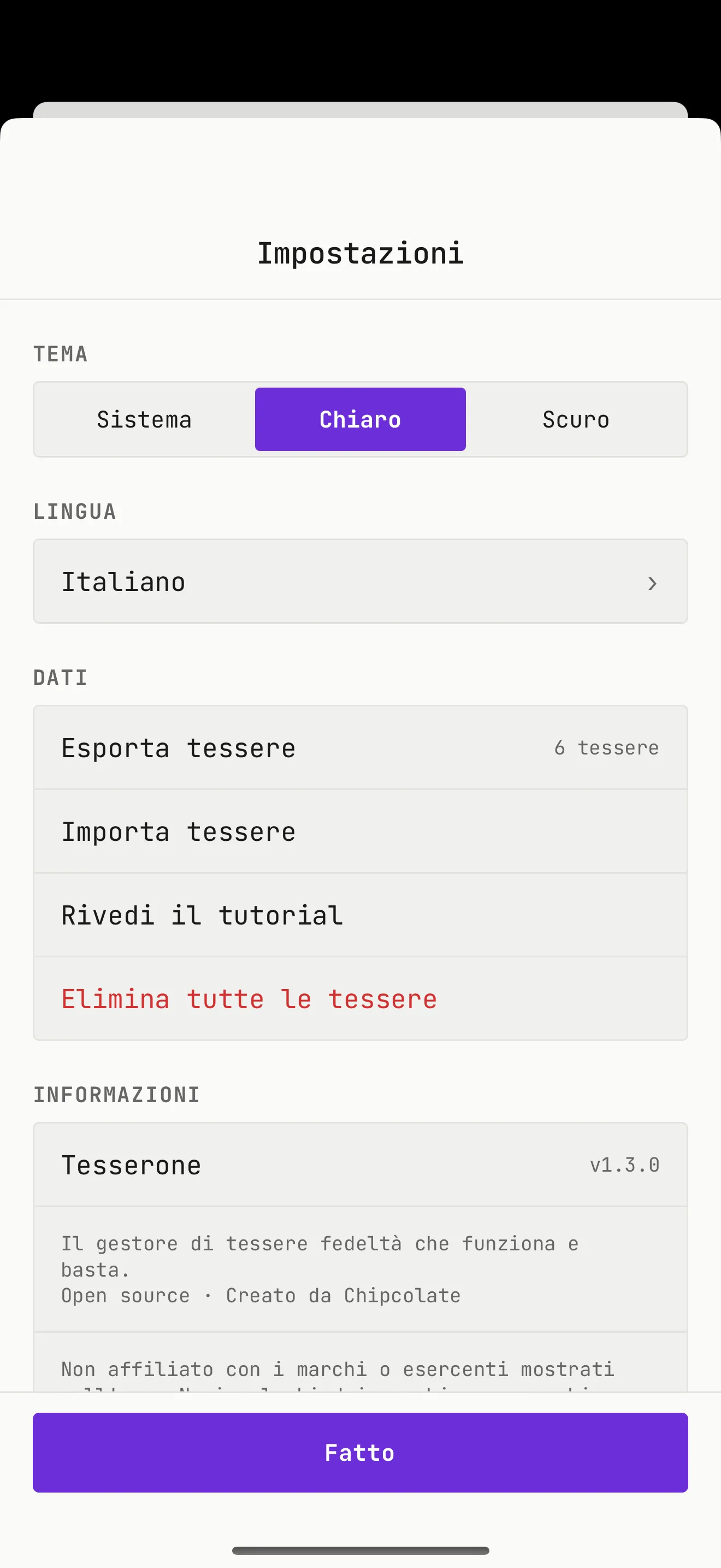 I tuoi dati restano dove sono