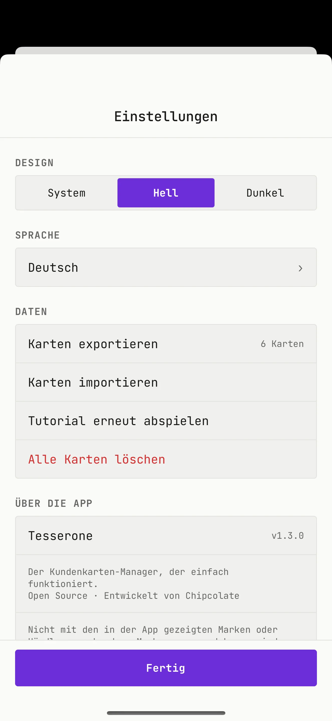 Deine Daten bleiben, wo sie sind